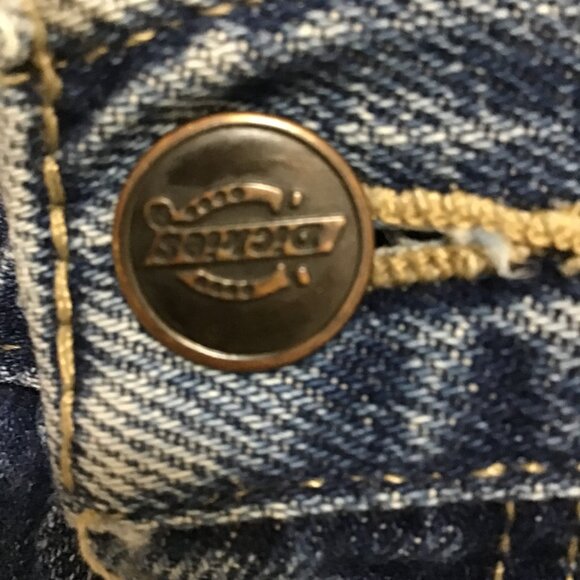 Dickies Relaxed Fit Carpenter Medium Wash Jeans Size 34 - Picture 3 of 13